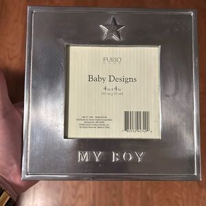 Silver “my boy” photo frame